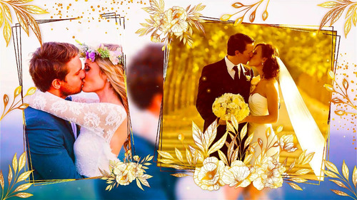 Projeto Editável After Effects Casamento Noivado Slideshow