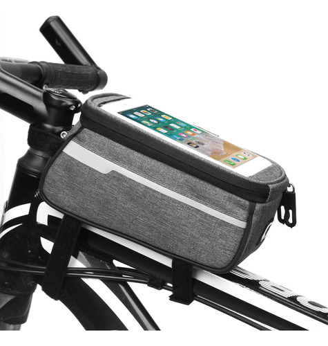 Bolso Bici Funda Celular Mtb 6  Touch Headphone Impermeable