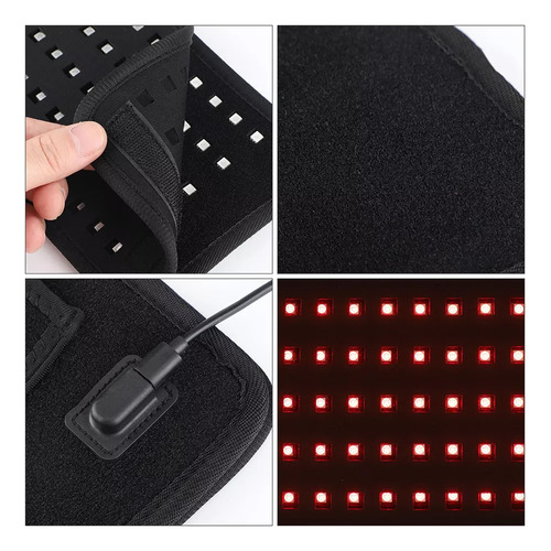 Fisioterapia Con Luz, Fototerapia Infrarroja Con Led Cálido.