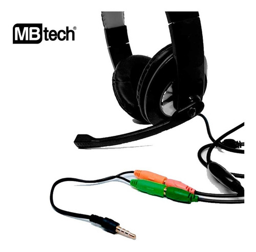 Adaptador P3 Macho Para P2 (fone/microfone) Femea Mbtech