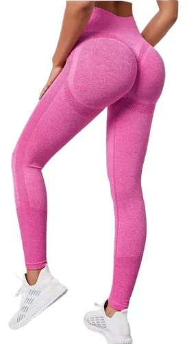 Calça Legging Push Up Sem Costura Yoga Academia Levanta Bumb