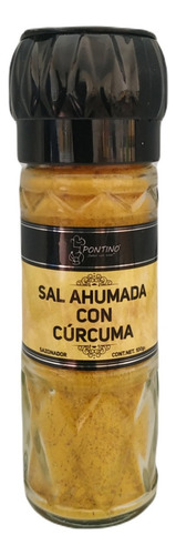 Pontino Sal Ahumada Con Curcuma, 100 G
