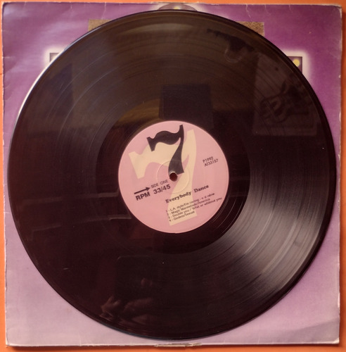 Lp Everybody Dance 7 La Style Sound Factory Double You Vinil (Usado)