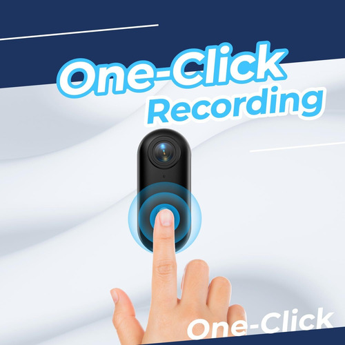 Mini Cámara Body Cam De Acción 4k Clip Magnético Actividades