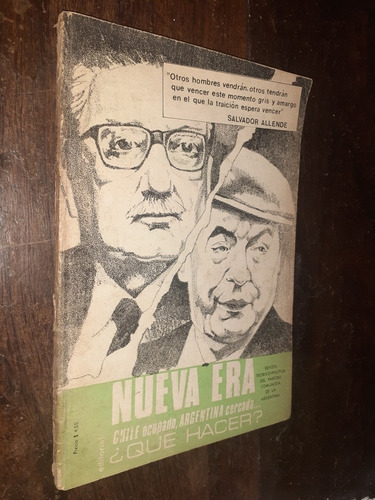 Revista Nueva Era Pablo Neruda Salvador Allende 1973 