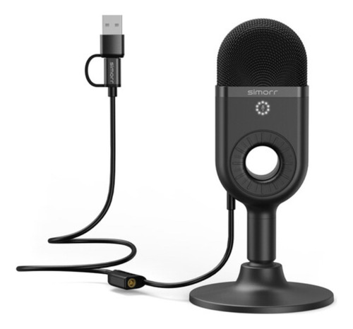Microfone Smallrig Simorr Wave U1 Usb Profissional Podcast