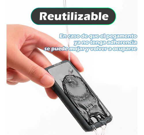 Soporte Con Clips Magnético Para Organizar Cables Escritorio