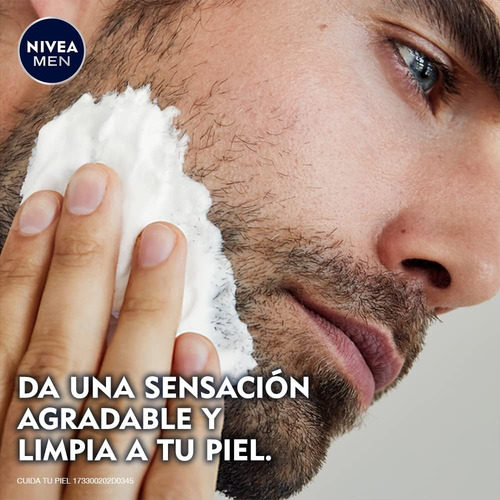 Espuma Para Afeitar Nivea Men Sensitive De 200 Ml