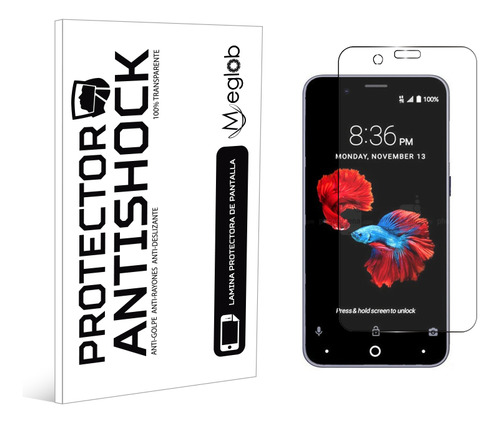 Protector De Pantalla Antishock Para Zte Avid 4