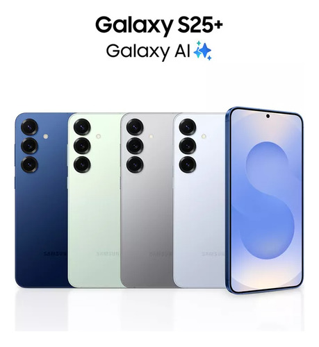 Samsung Galaxy S25 Plus 5g 256gb 12gb Ram Navy Blue Azul Marino