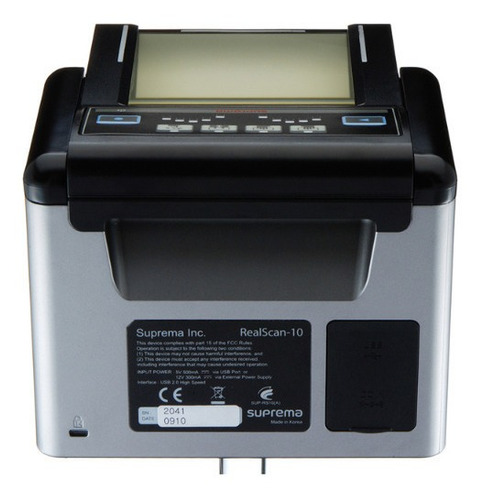 Lector Huellas Digitales Biométrico Realscan-g10