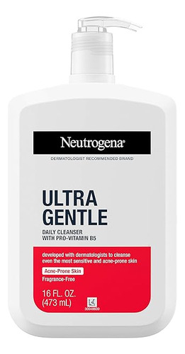 Neutrogena Limpiador Facial Diario Ultra Suave Con Provitami