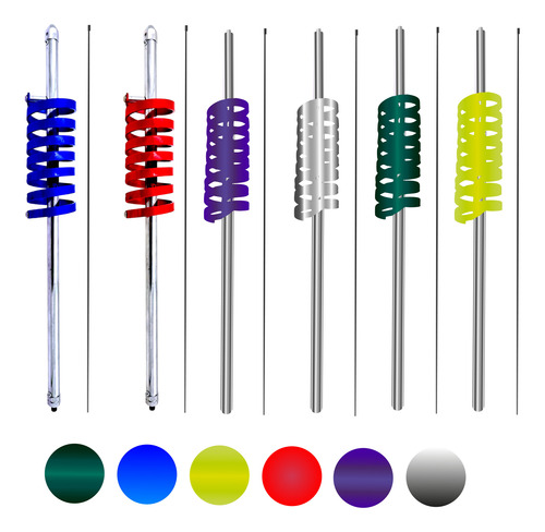 Antena Cb Palomar 1 Bobina Varios Colores Excelente Calidad Morada