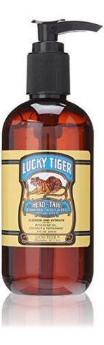 Lucky Tiger Shampoo Y Body Wash, 8 Onzas