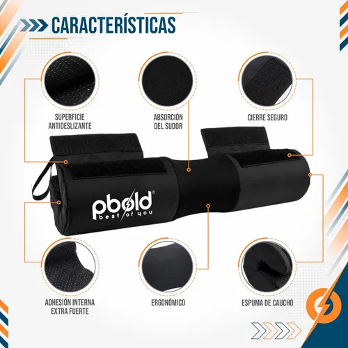 Almohadilla Para Barra De Gimnasio Protector Espuma Pbold