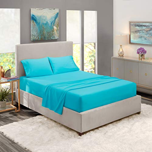 Sábanas Y Fundas - Bedding Soft Sheets Set 4 Piece Bed Sheet