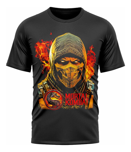 Remera Mortal Kombat X Scorpion's Dtf#3001