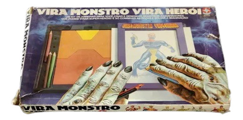 Brinquedo Estrela Vira Monstro Vira Herói Novo 