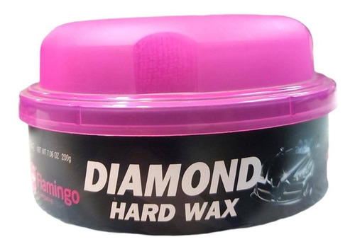 Pulitura De Carro Diamond Hard Wax Cera 200g. Flamingo Paso3