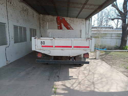 Camión Ford 4000 Con Hidrogrua Bull Crane + Barquilla