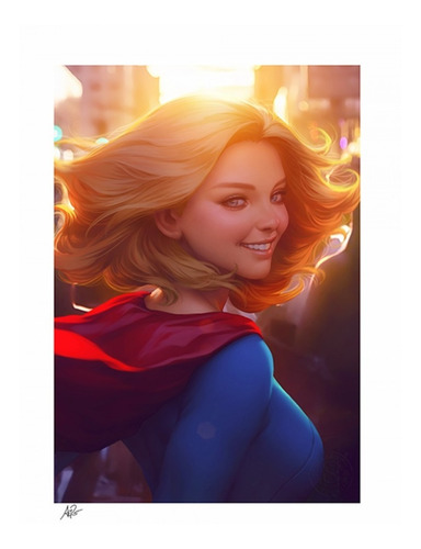 Supergirl Art Print Sin Marco Stanley  Artgerm  Lau Sideshow