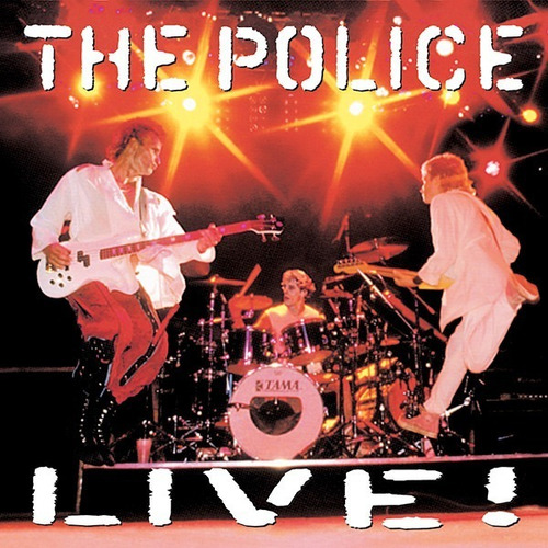 The Police Live! Cd Doble Original Am Records Usa Rock