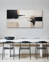 Comprar Cuadro Abstracto Pintado A Mano Textura Moderno Minimalista 