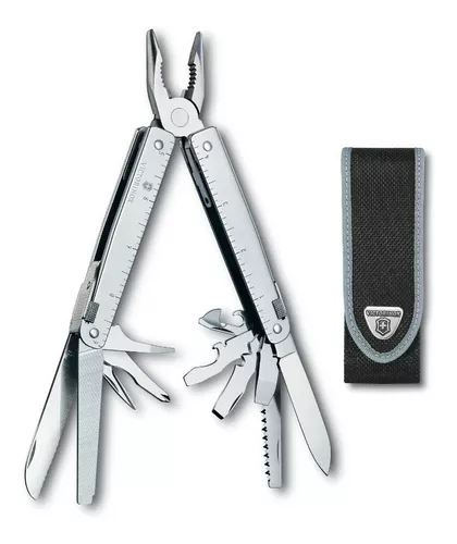 Herramienta multiuso de 17 usos con funda REBAR Leatherman