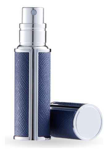 Botella Vacía Portátil De Fácil Llenado De 5 Ml (negro)