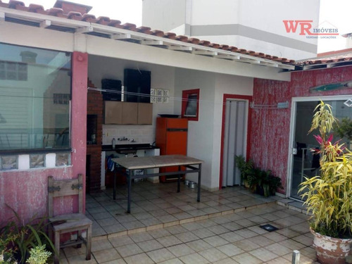 Imagem 12 de 15 de Cobertura Com 3 Dormitórios À Venda- Osvaldo Cruz - São Caetano Do Sul/sp - Co0274