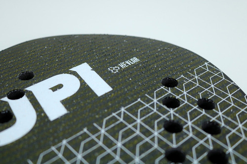 Raquete Beach Tennis Hupi Net Ultra Pro Carbon Kevlar Cor Preto