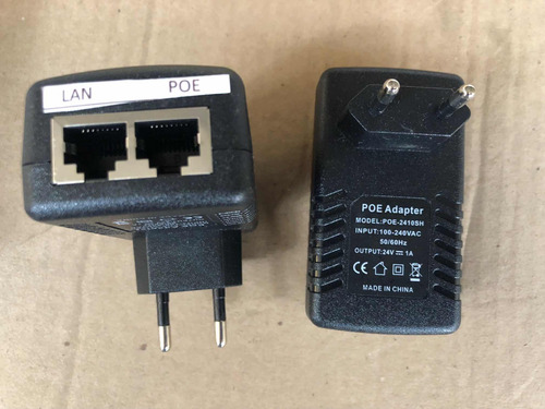 Fonte Poe Lan 24v 1a 100-240 Vac 50/60hz Poe-2410sh