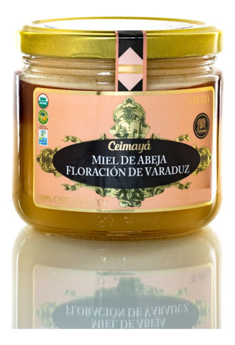 Miel Floracion Varaduz Ceimaya 270g Organica Cruda Frasco