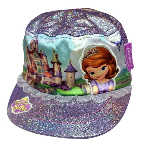 Gorra Ajustable Princesita Sofía Con Brillo - Footy