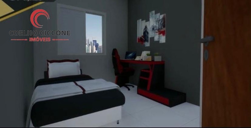 Imagem 2 de 5 de Apartamento A Venda No Bairro Jardim Bela Vista - V-5024