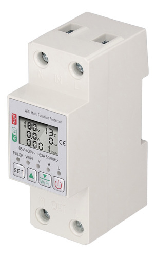 Disyuntor Inteligente Wifi Ac85300v Proteciones