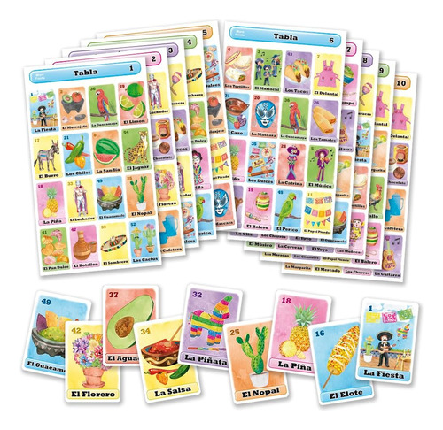 Juego De Mesa De Bingo En Español