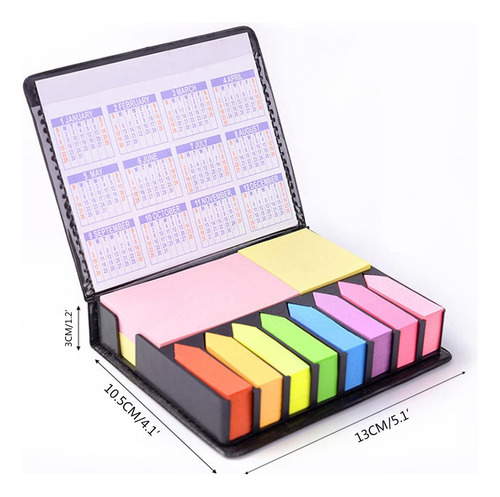 Notas Adhesivas De Colores, Kit De Notas Adhesivas