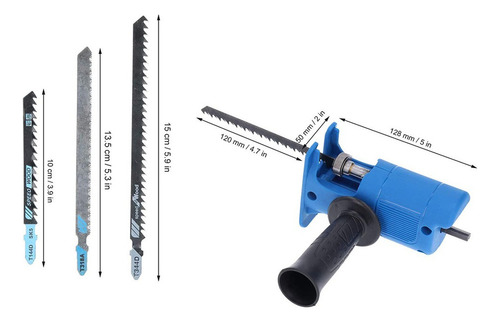 Adaptador De Sierra Alternativo Taladro Eléctrico Modificado