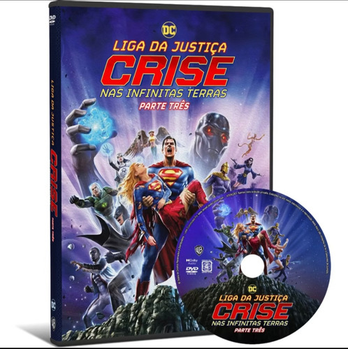 Dvd Liga Da Justiça Crise Nas Infinitas Terra Parte 03 2024