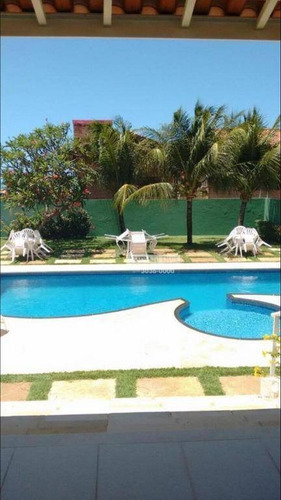 Imagem 6 de 30 de Casa Com 400m2, Piscina, 5 Quartos Com 3 Suites 1 Escritorio 2 Grandes Salas Casa De Caseiro Ar Condicionado Nos Quartos E Escritorio Terreno Tem 750m - Ca1104