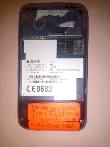 Sony Xperia Tipo St21a Con Detalle
