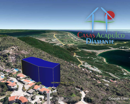 Cad La Cima Ps 14, 15 Y 16. Tres Lotes Residenciales Con Vista Al Mar En El Prestigioso Fraccionamiento La Cima
