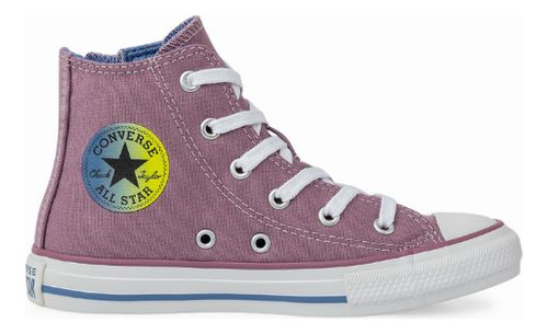 Tênis Infantil Converse Original Chuck Taylor Fall Lona Roxo