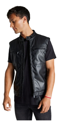 Chaqueta Hombre J.j.o Pu Biker With Detacha