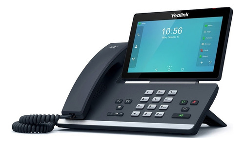 Teléfono Fijo Yealink Sip-t58a Android Para Oficina -negro