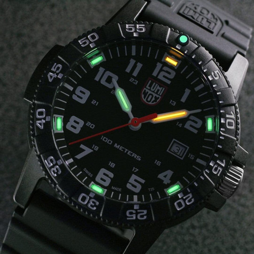 Reloj Luminox Leatherback Sea Turtle Giant Xs.0321.l Para Ho