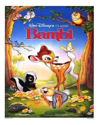 Poster Bambi B4 /solocachureos