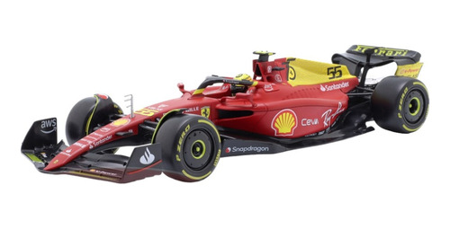 F1 Ferrari F1-75 #55 (italia Gp 2022) Carlos Sainz 1/18