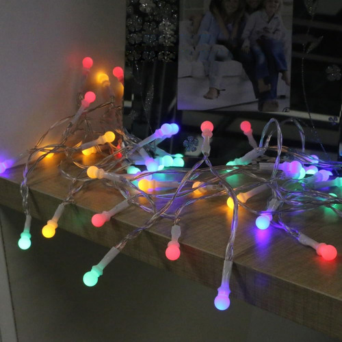 Brastoy Pisca-pisca De Natal Fio De Fada Solar Led 200 Lâmpadas 20m